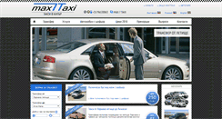 Desktop Screenshot of max7taxi.com